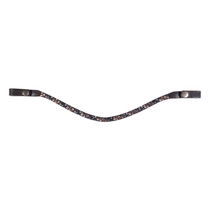 HKM Browband - Rosegold Glamour style